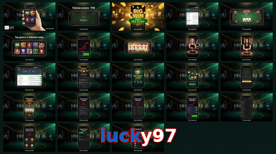 Main screen of Lucky97 bet page for PK players