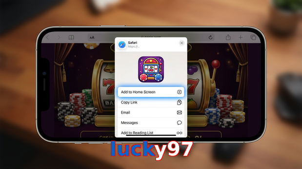 Game list for Lucky97 ios section